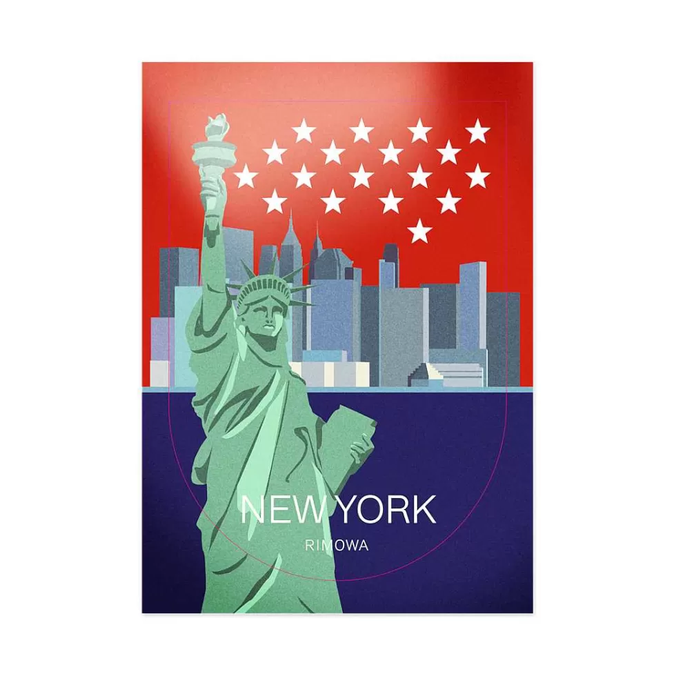 RIMOWA City Stickers^Stickers New York