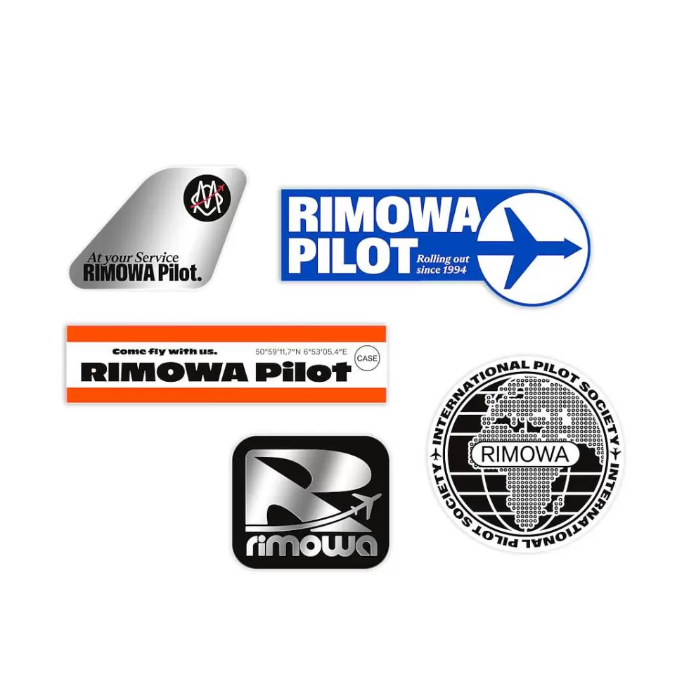 RIMOWA Sticker Sets^Stickers Set Pilot Stickers Set